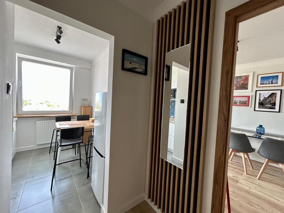 Apartament Z Widokiem Na Gdansk I Zatoke Free & Priv Parking Eksteriør billede