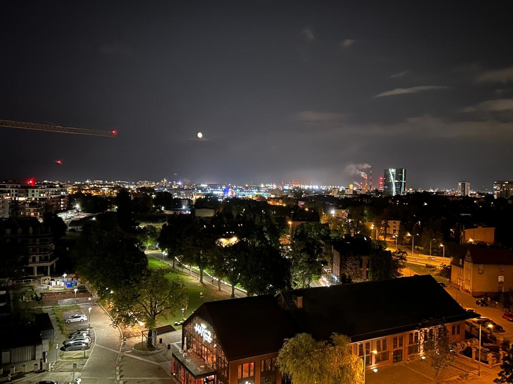 Apartament Z Widokiem Na Gdansk I Zatoke Free & Priv Parking Eksteriør billede